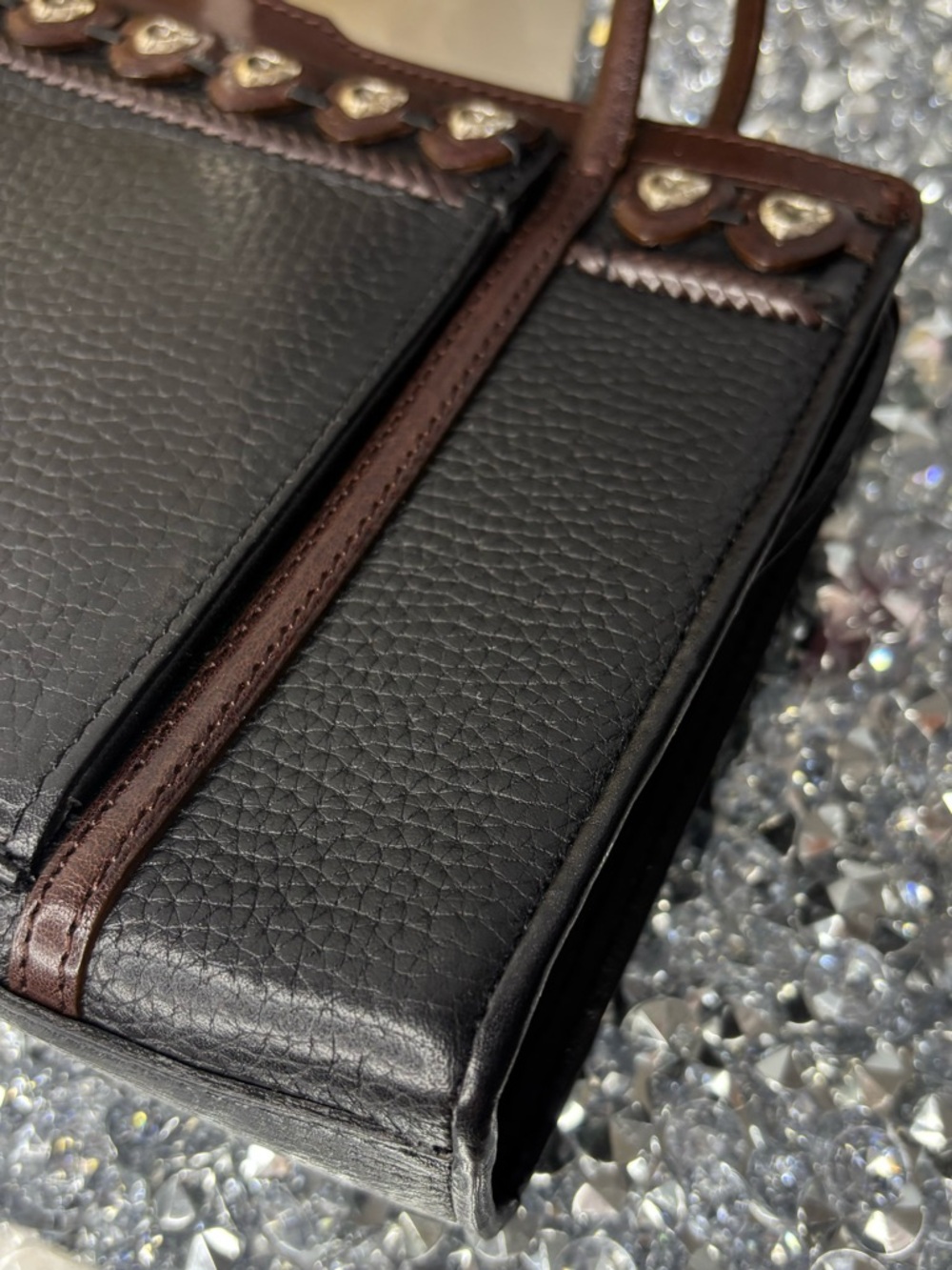 Brighton vintage Jagger leather organizer purse EUC - Picture 11 of 14